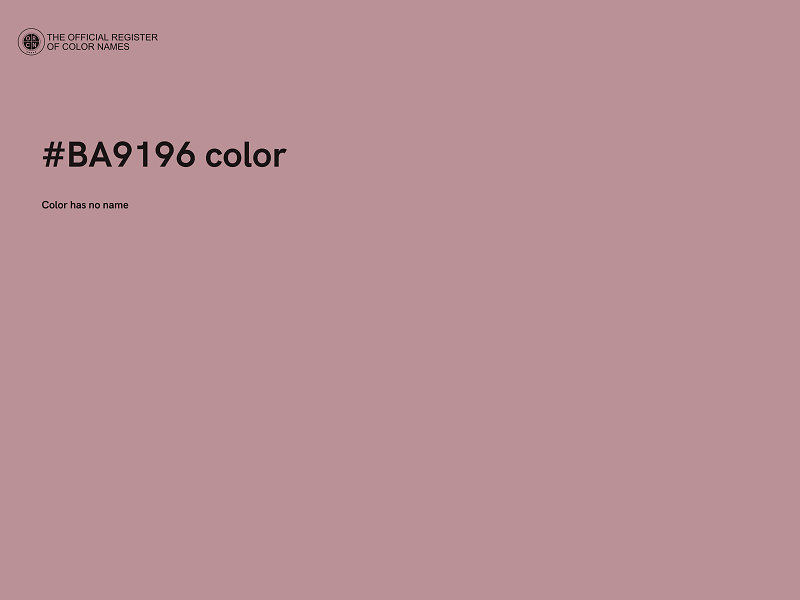 #BA9196 color image