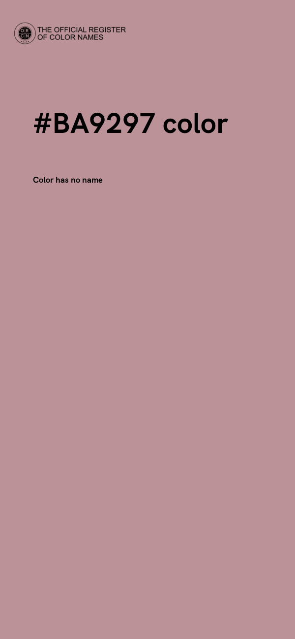 #BA9297 color image