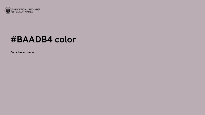 #BAADB4 color image