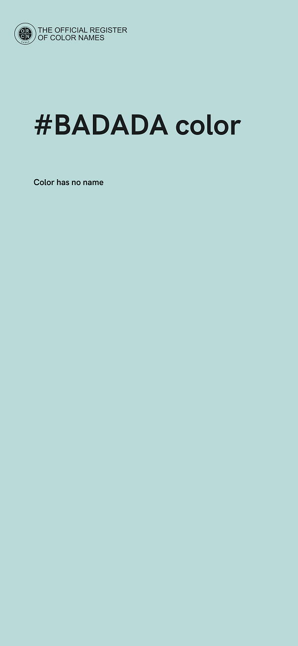 #BADADA color image