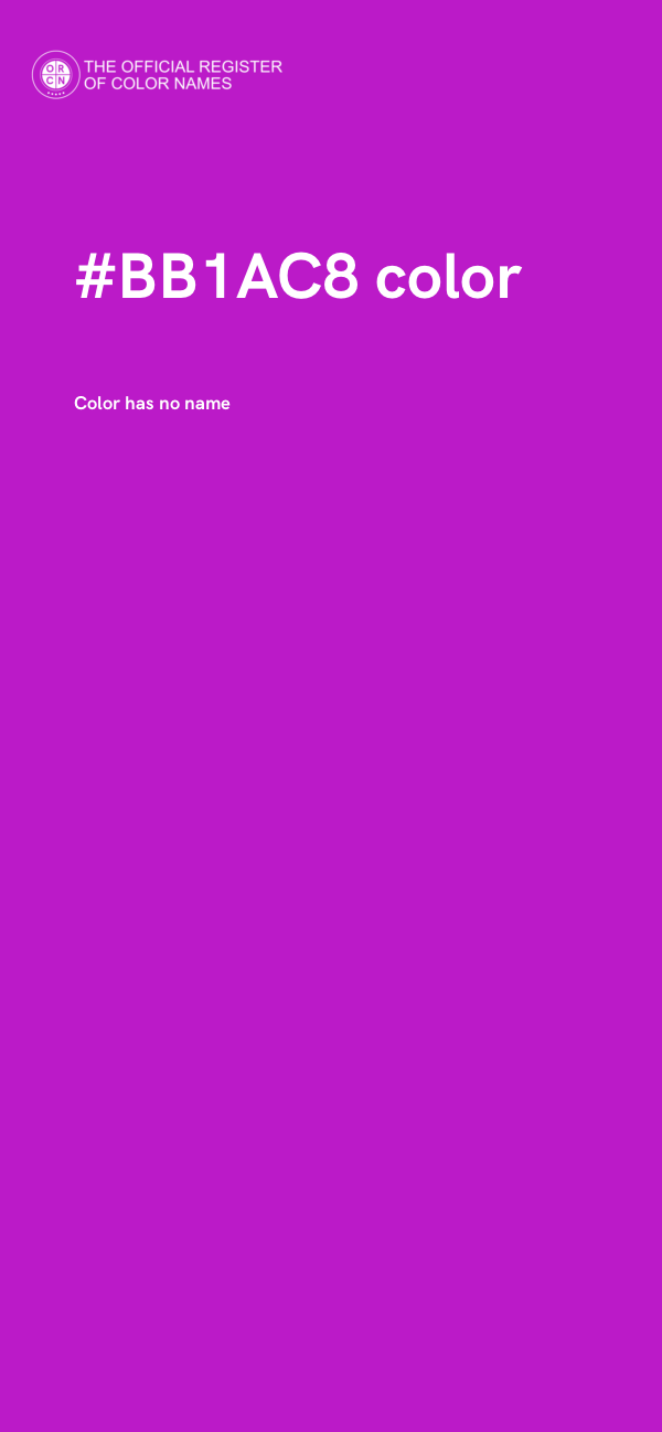 #BB1AC8 color image