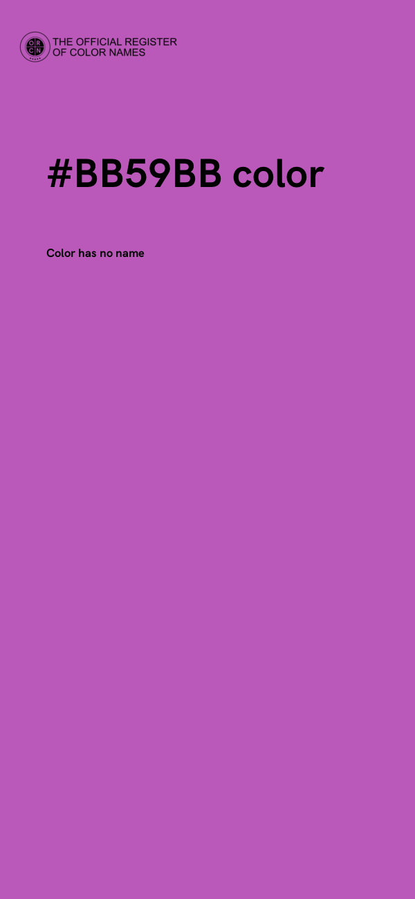 #BB59BB color image