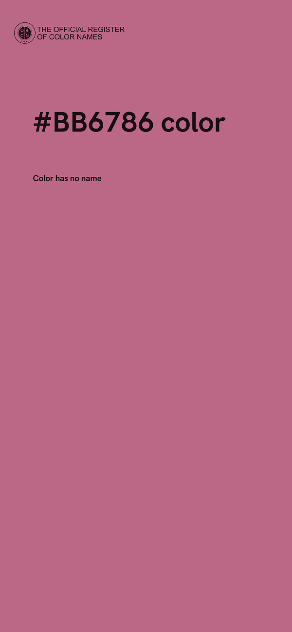 #BB6786 color image