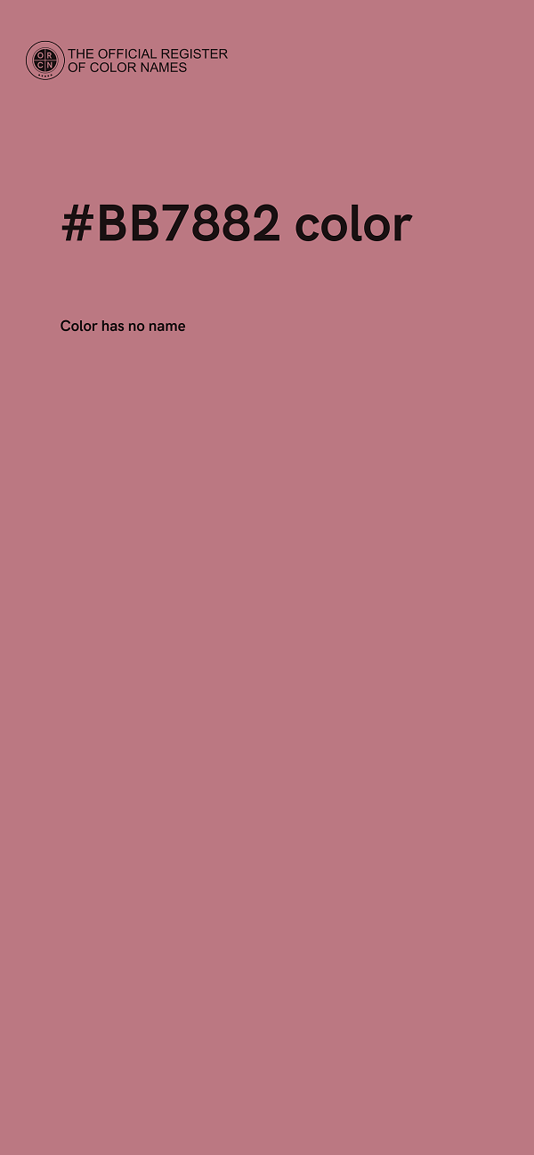#BB7882 color image