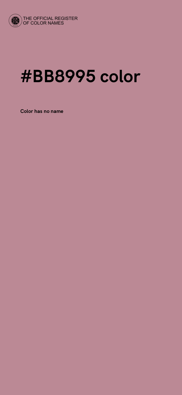 #BB8995 color image