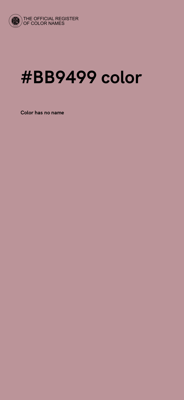 #BB9499 color image
