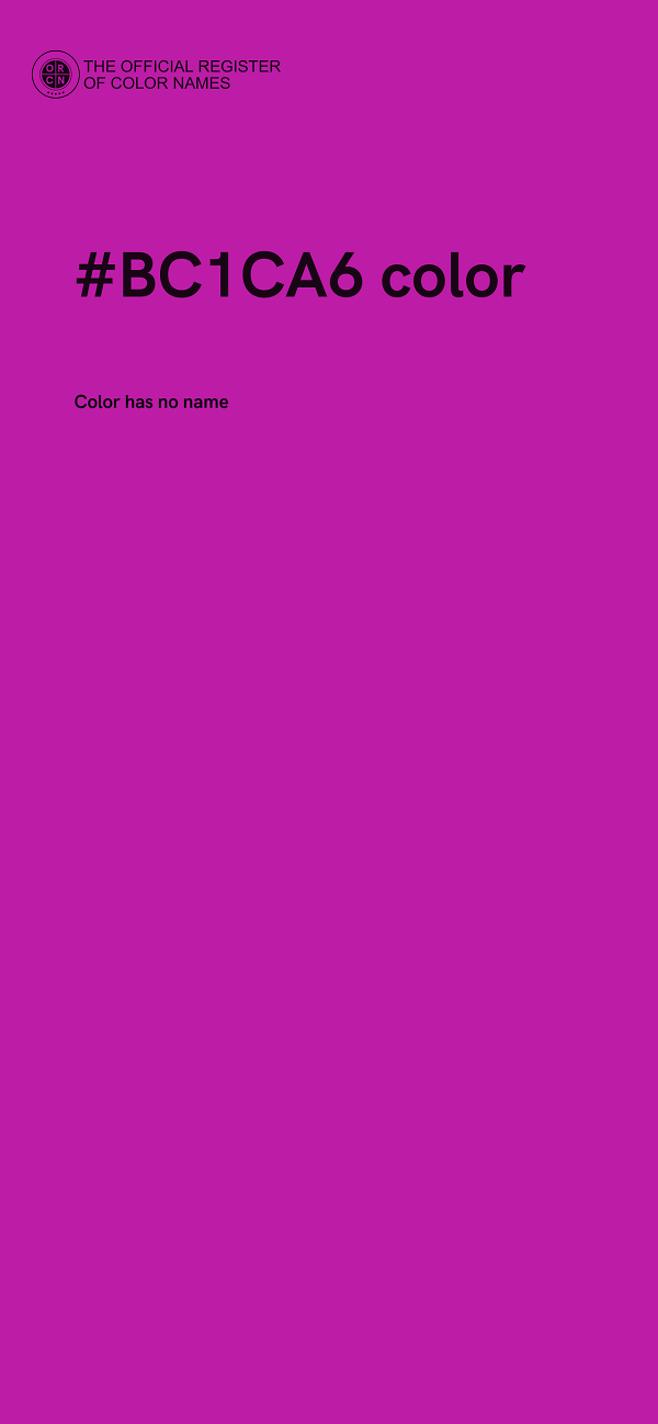 #BC1CA6 color image