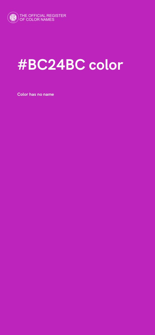 #BC24BC color image