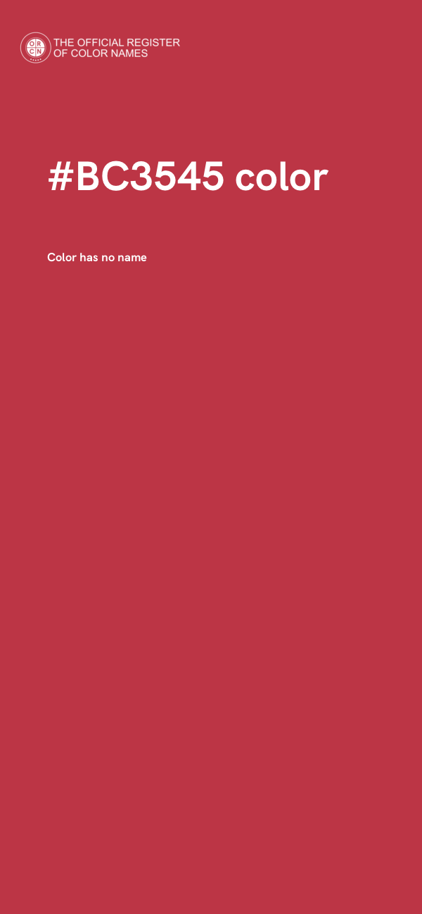 #BC3545 color image