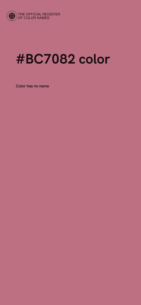 #BC7082 color image