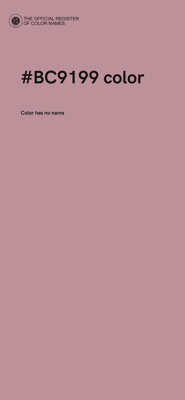 #BC9199 color image