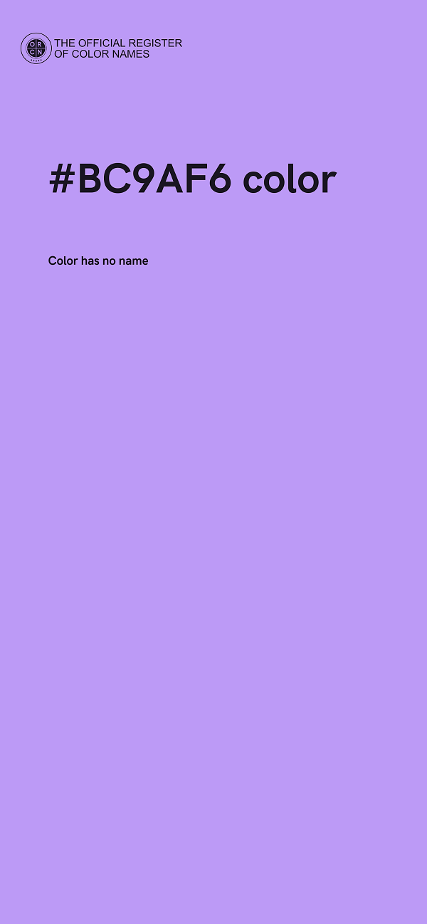 #BC9AF6 color image