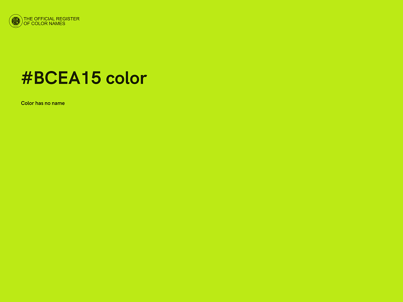 #BCEA15 color image