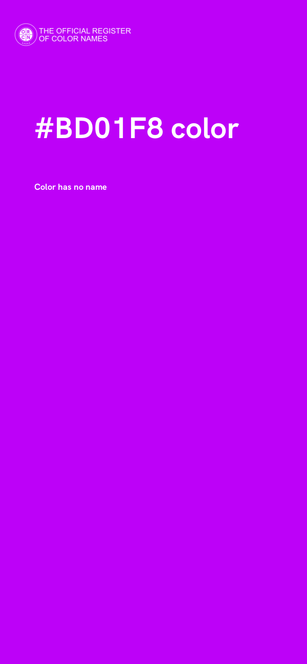 #BD01F8 color image