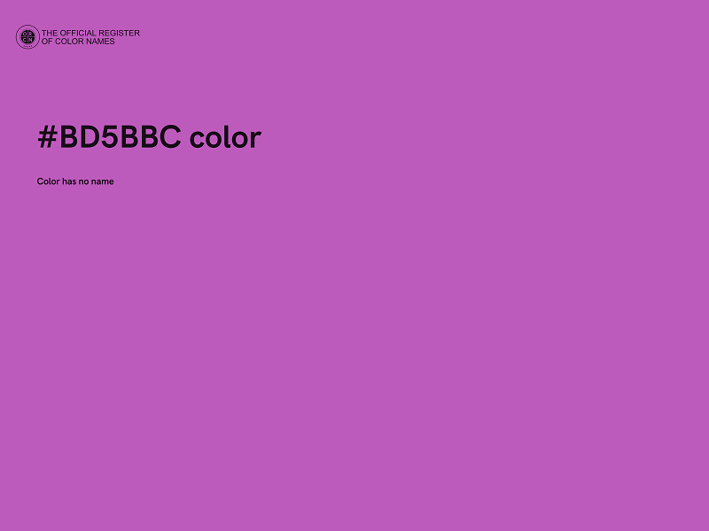 #BD5BBC color image