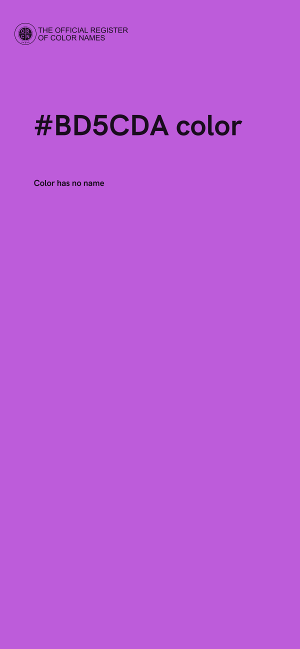 #BD5CDA color image