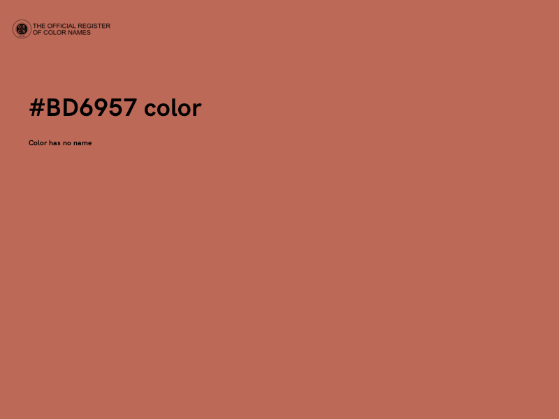 #BD6957 color image