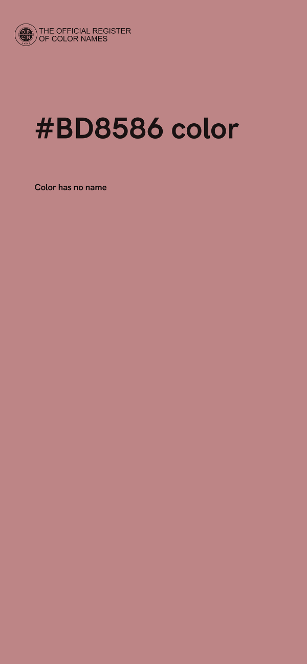 #BD8586 color image