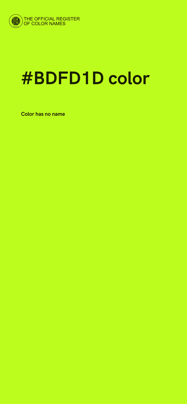 #BDFD1D color image