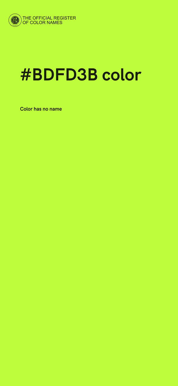 #BDFD3B color image