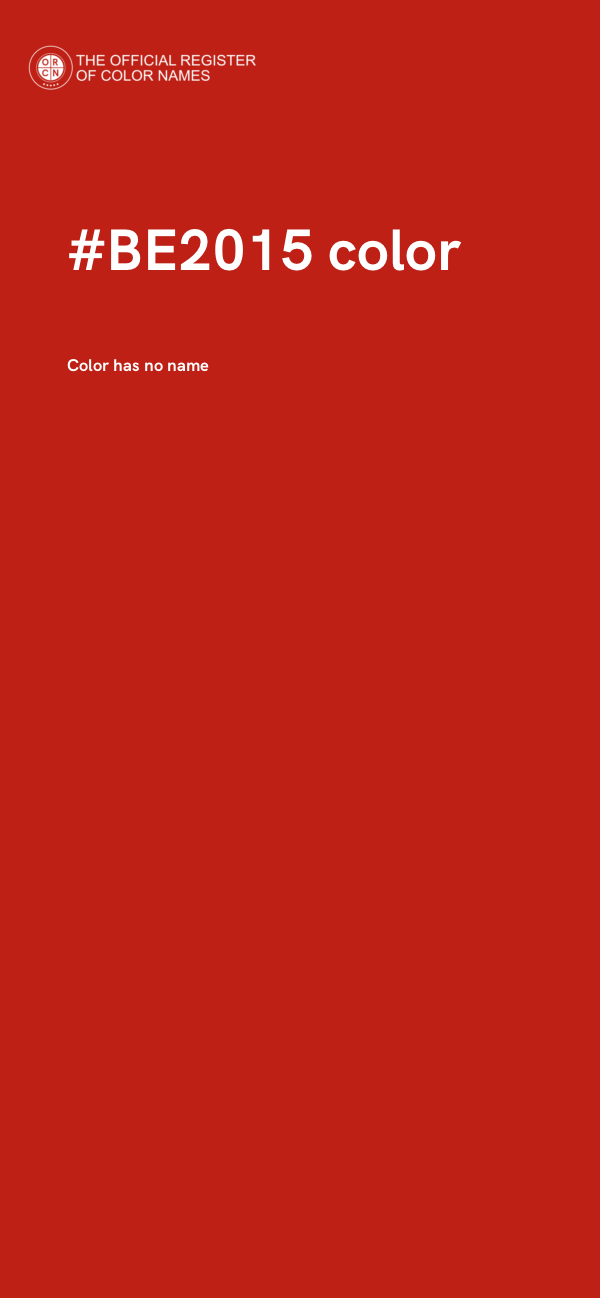 #BE2015 color image