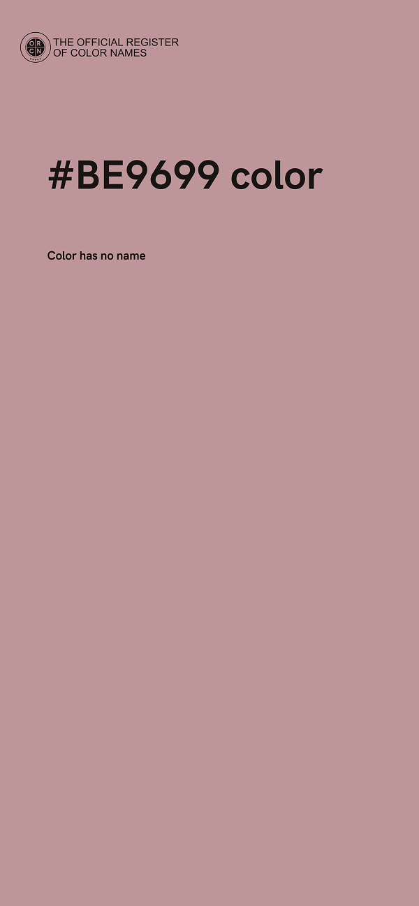 #BE9699 color image