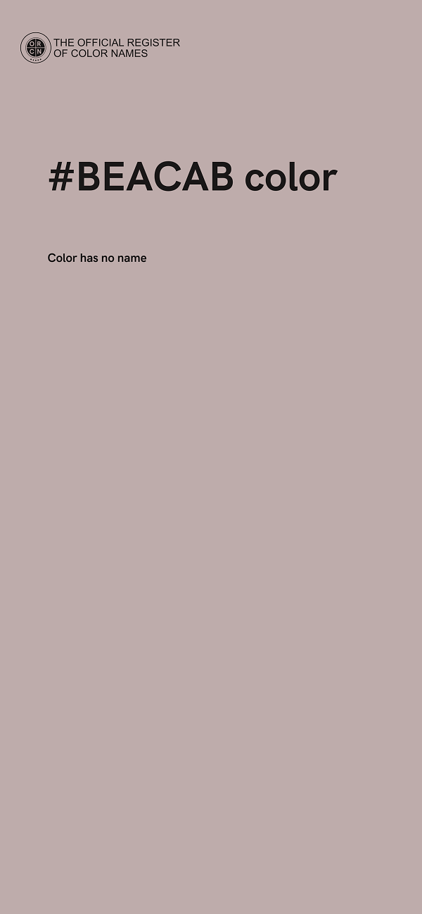 #BEACAB color image