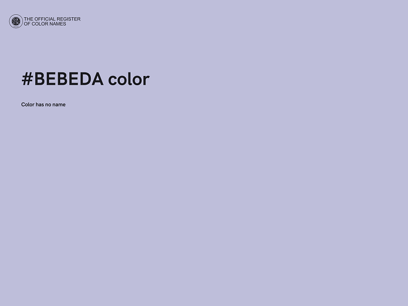 #BEBEDA color image