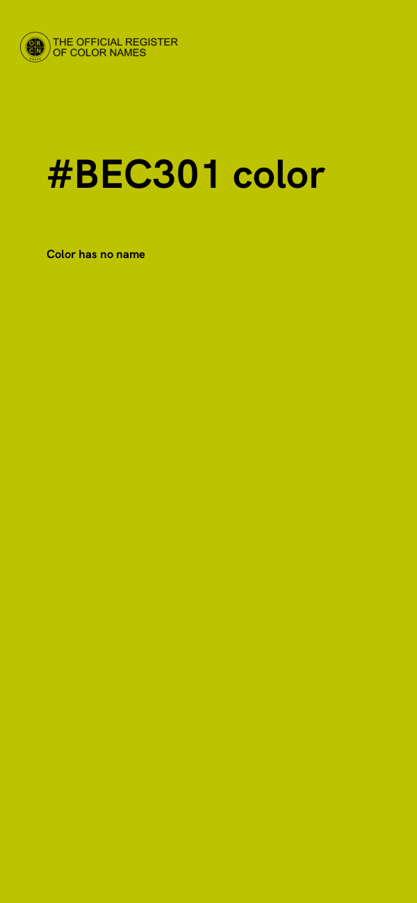 #BEC301 color image