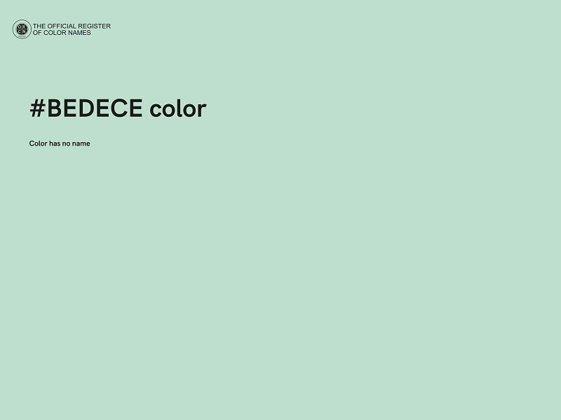 #BEDECE color image