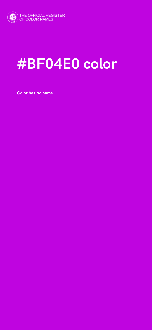 #BF04E0 color image