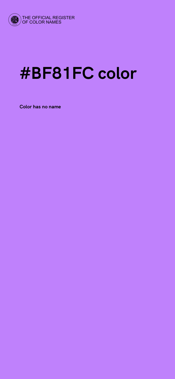 #BF81FC color image