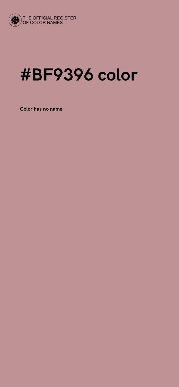#BF9396 color image