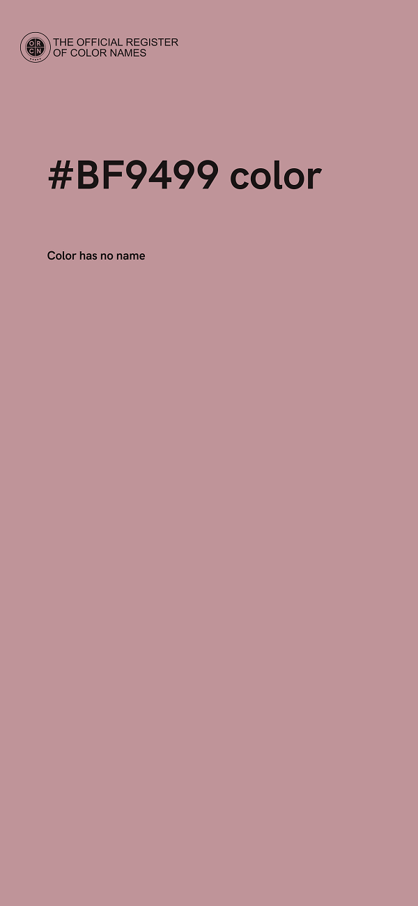 #BF9499 color image