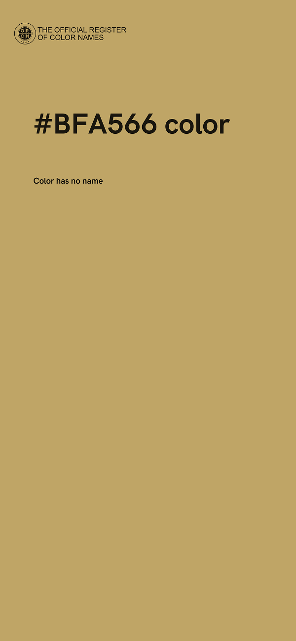 #BFA566 color image