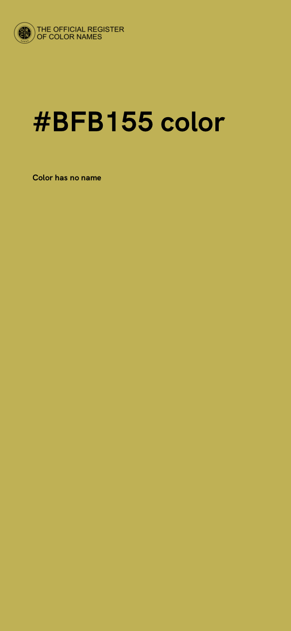 #BFB155 color image