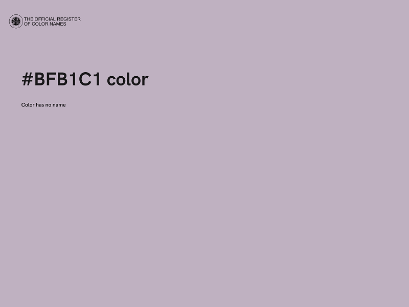 #BFB1C1 color image