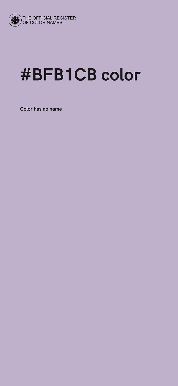 #BFB1CB color image
