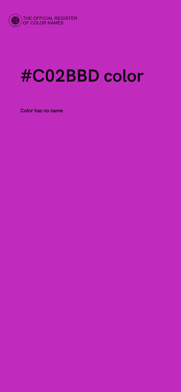 #C02BBD color image