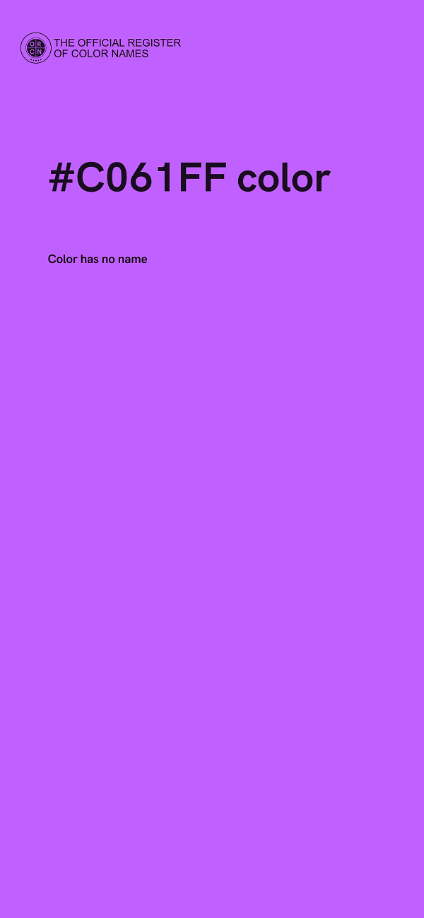 #C061FF color image