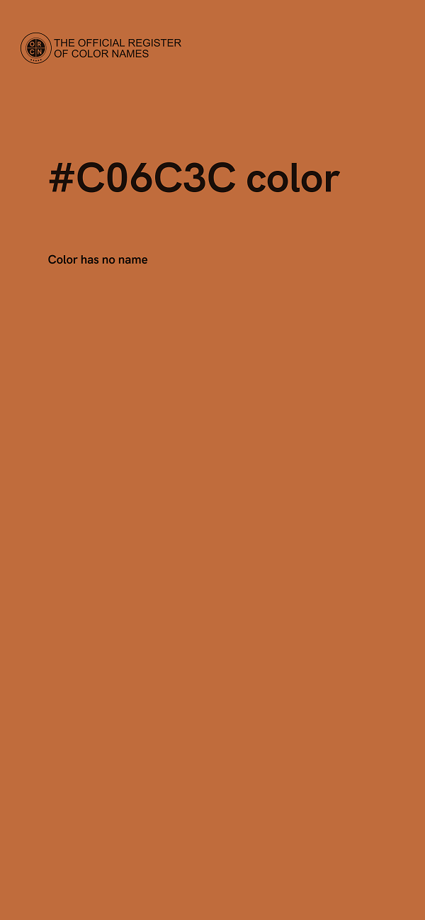 #C06C3C color image