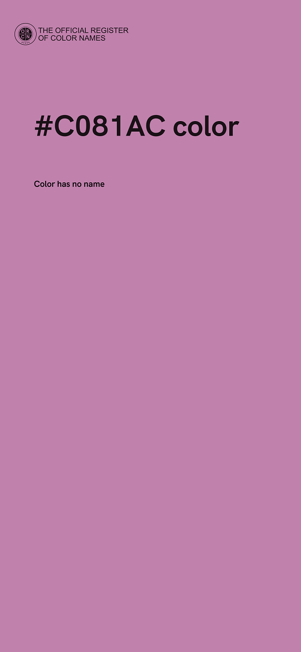 #C081AC color image
