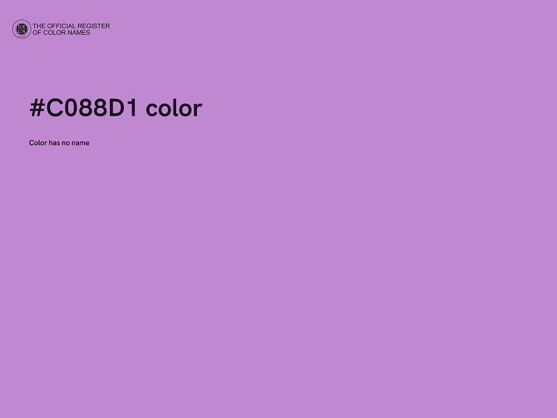 #C088D1 color image