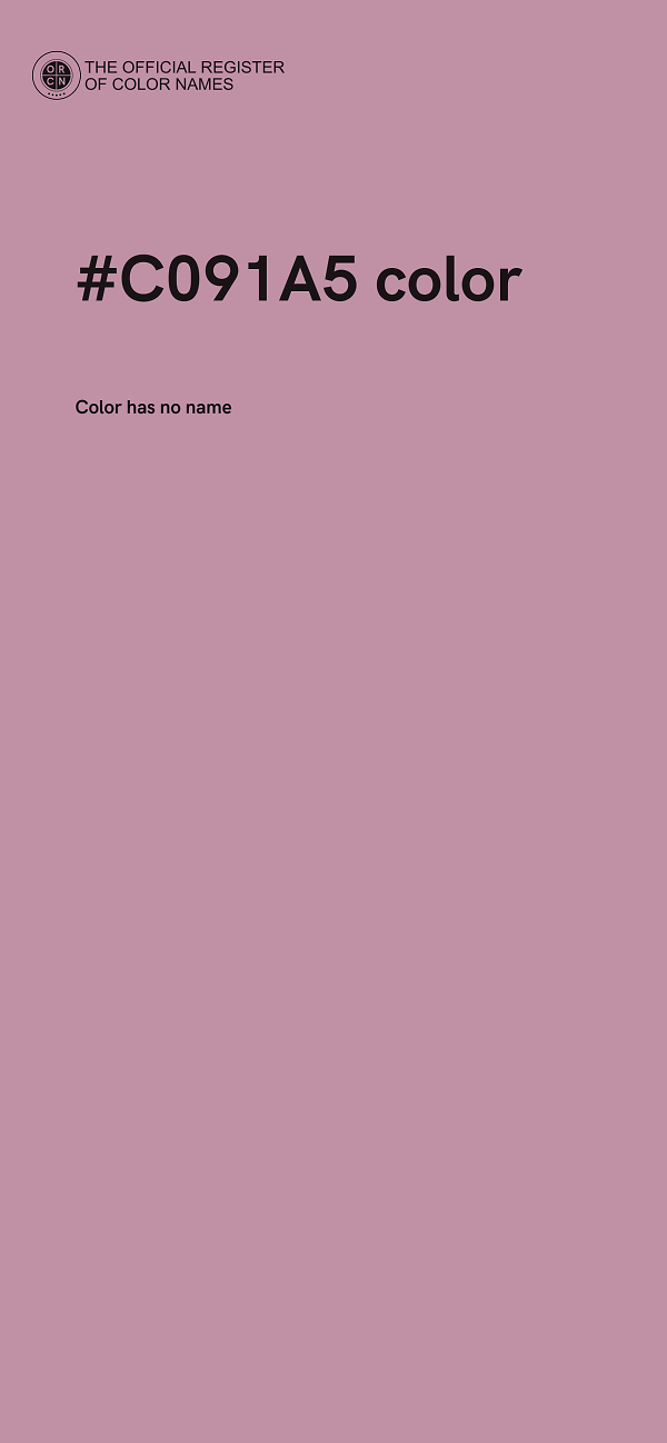 #C091A5 color image