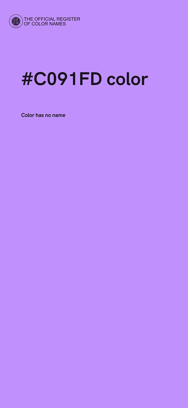 #C091FD color image
