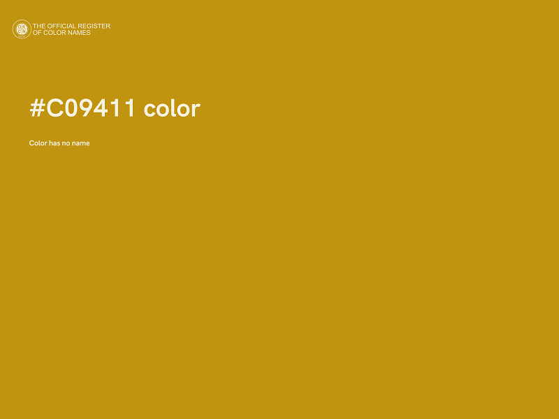 #C09411 color image