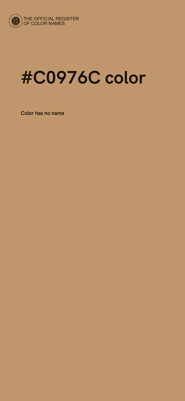 #C0976C color image