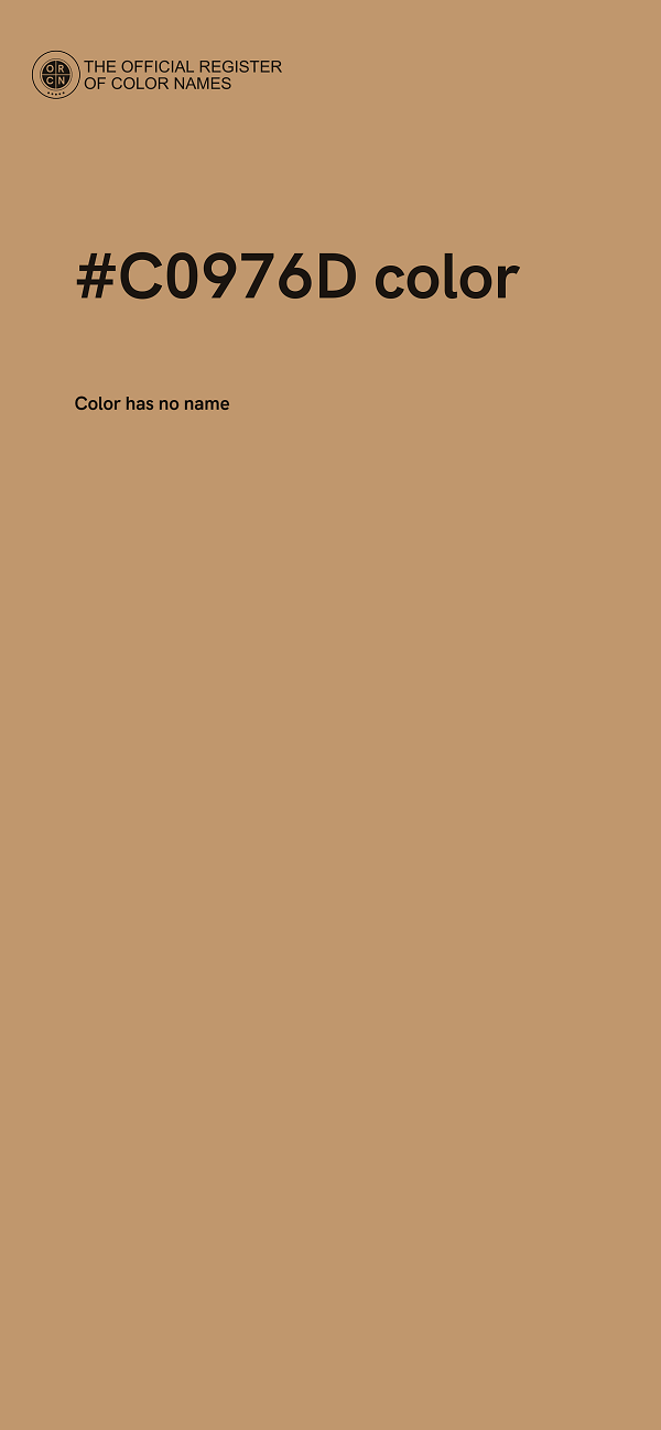 #C0976D color image