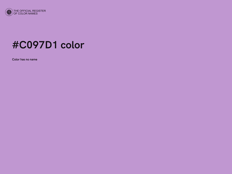 #C097D1 color image