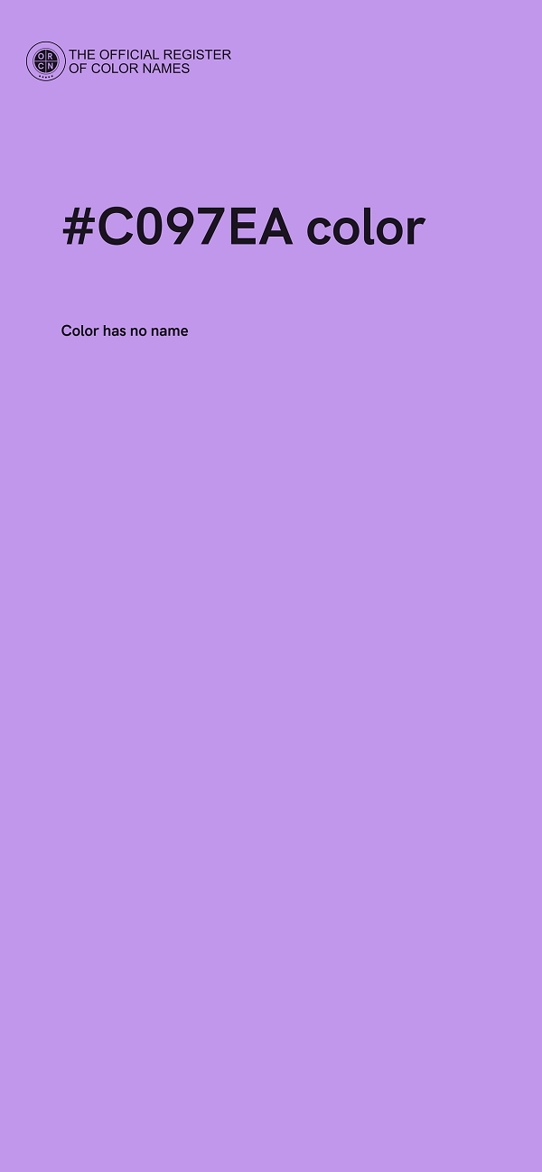 #C097EA color image